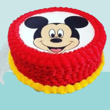 Tempting Mickey Mouse Fondant Cake | Winni.in